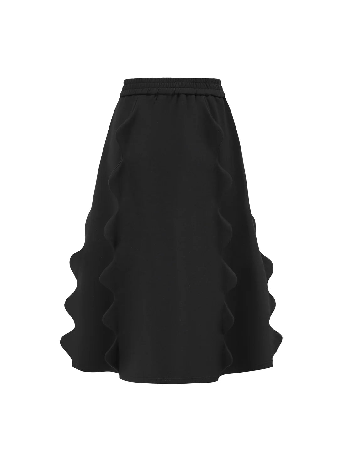 Wave Long Skirt