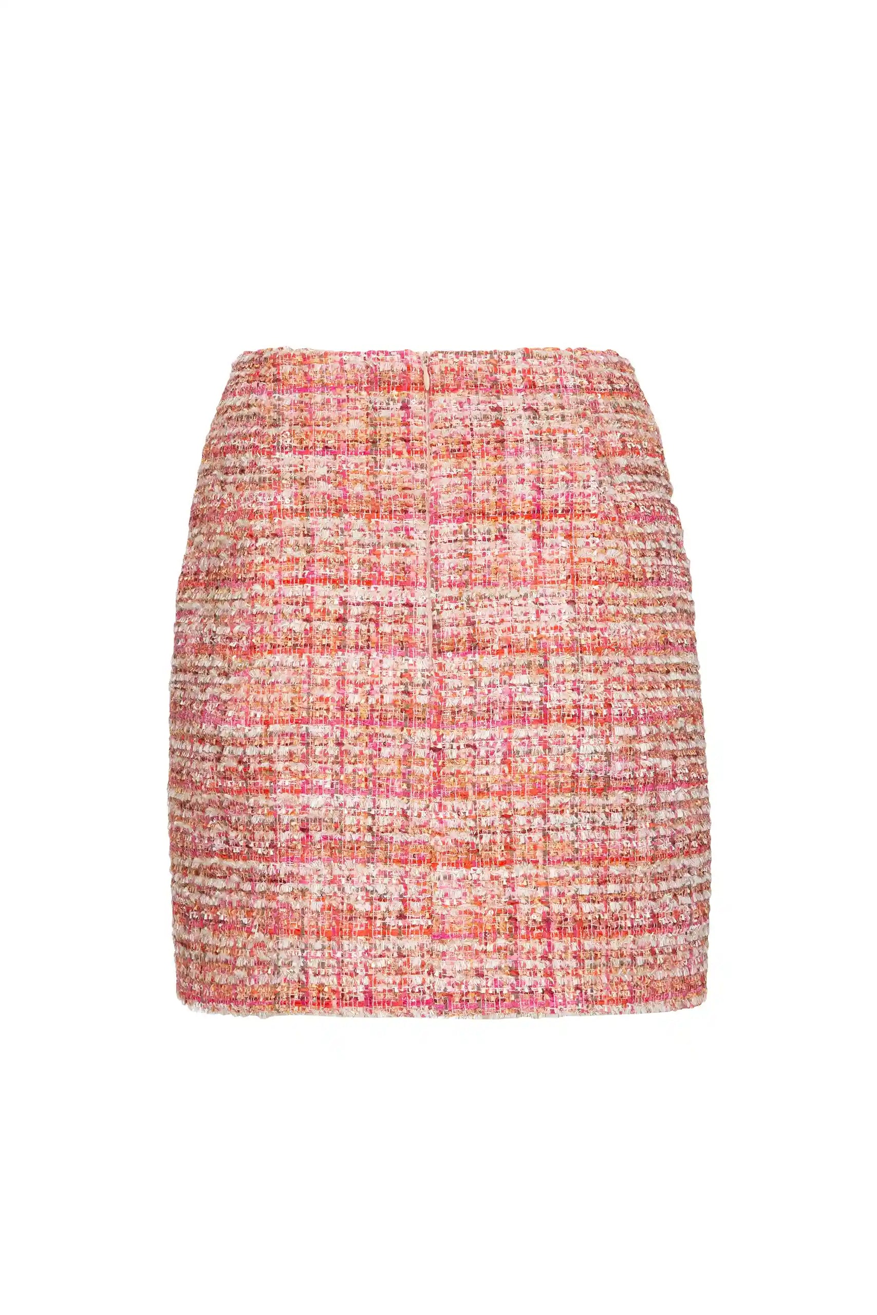 Tweed Pink Skirt