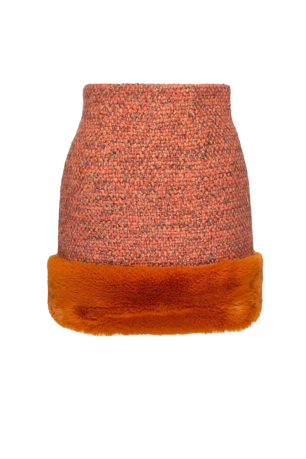 Briggite Orange Skirt