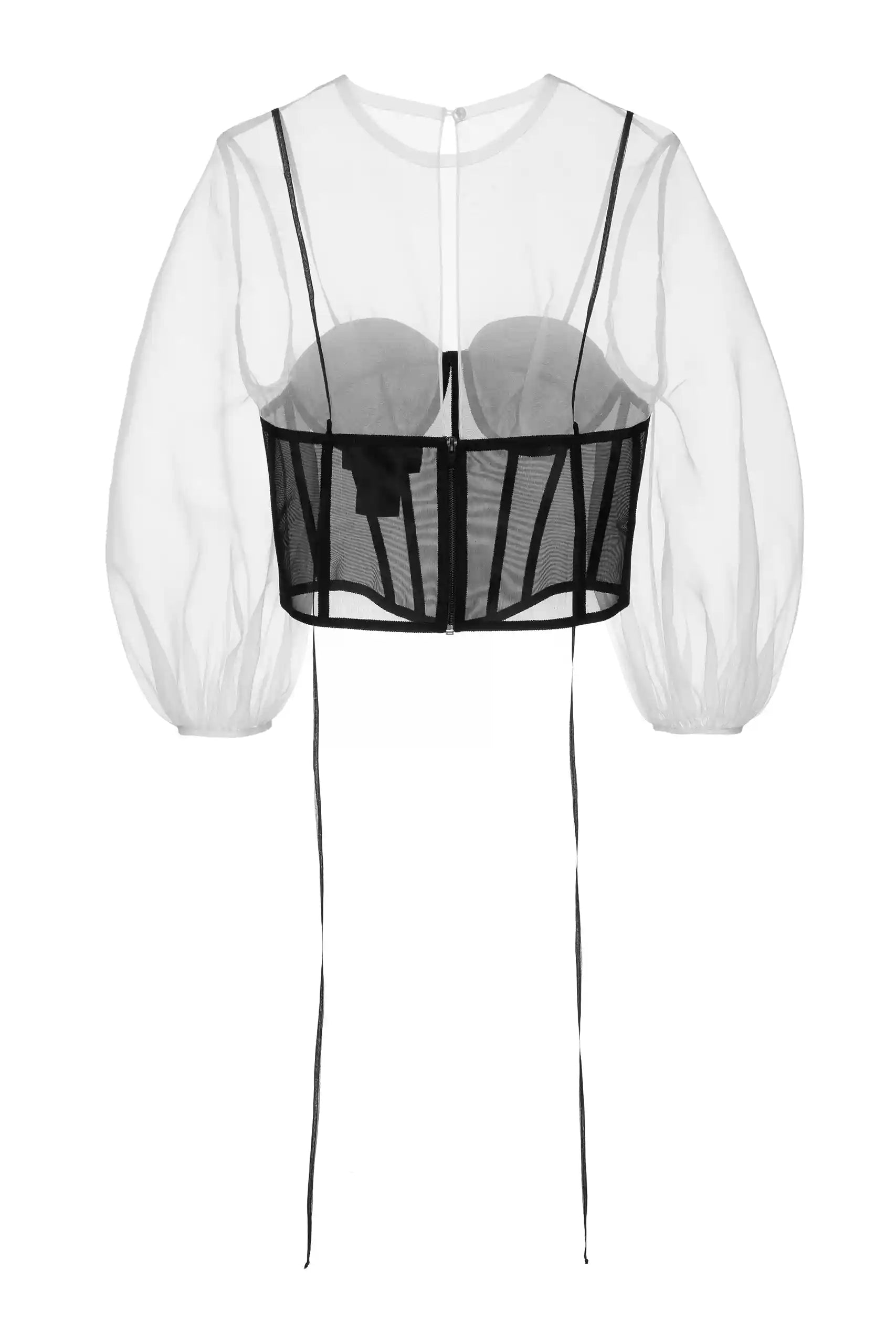 Corset White Top