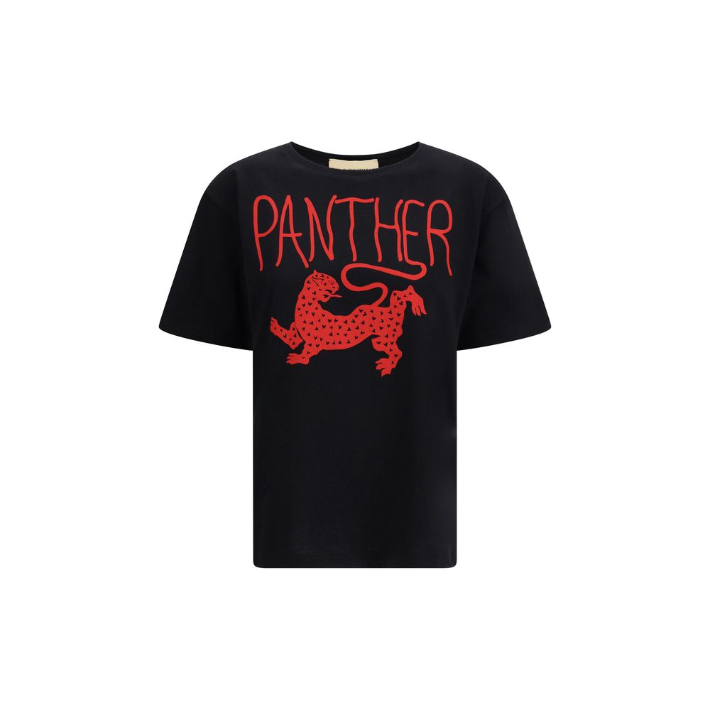 Black Cotton T-Shirt