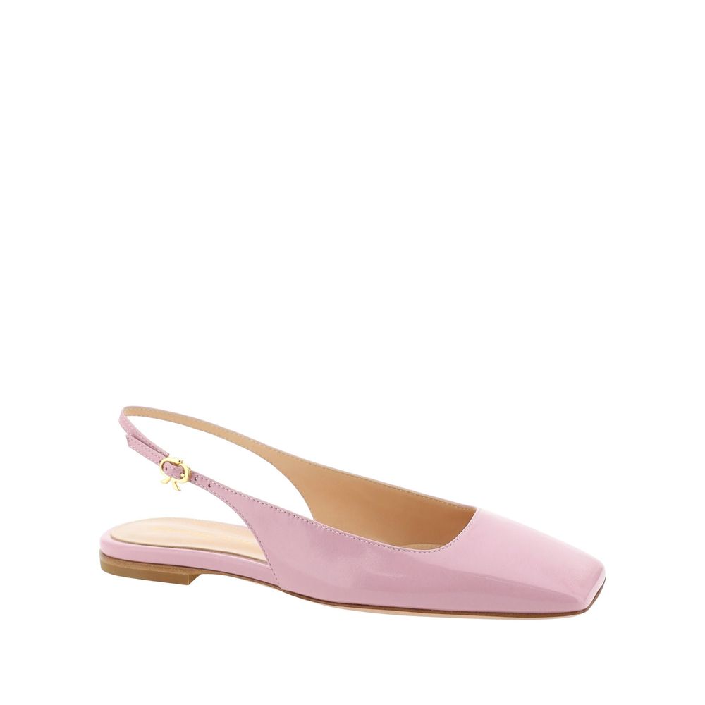Multicolor Calfskin Flat Sandals