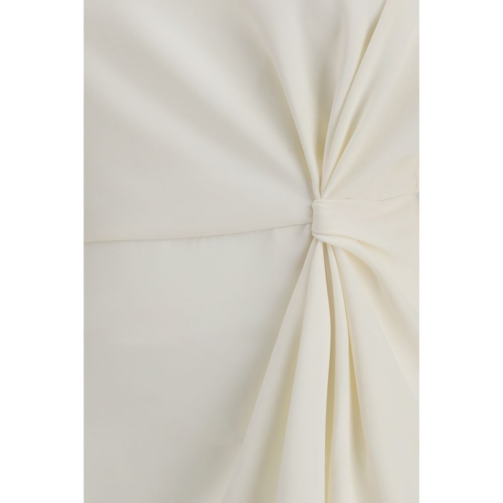 Beige Silk Shirt
