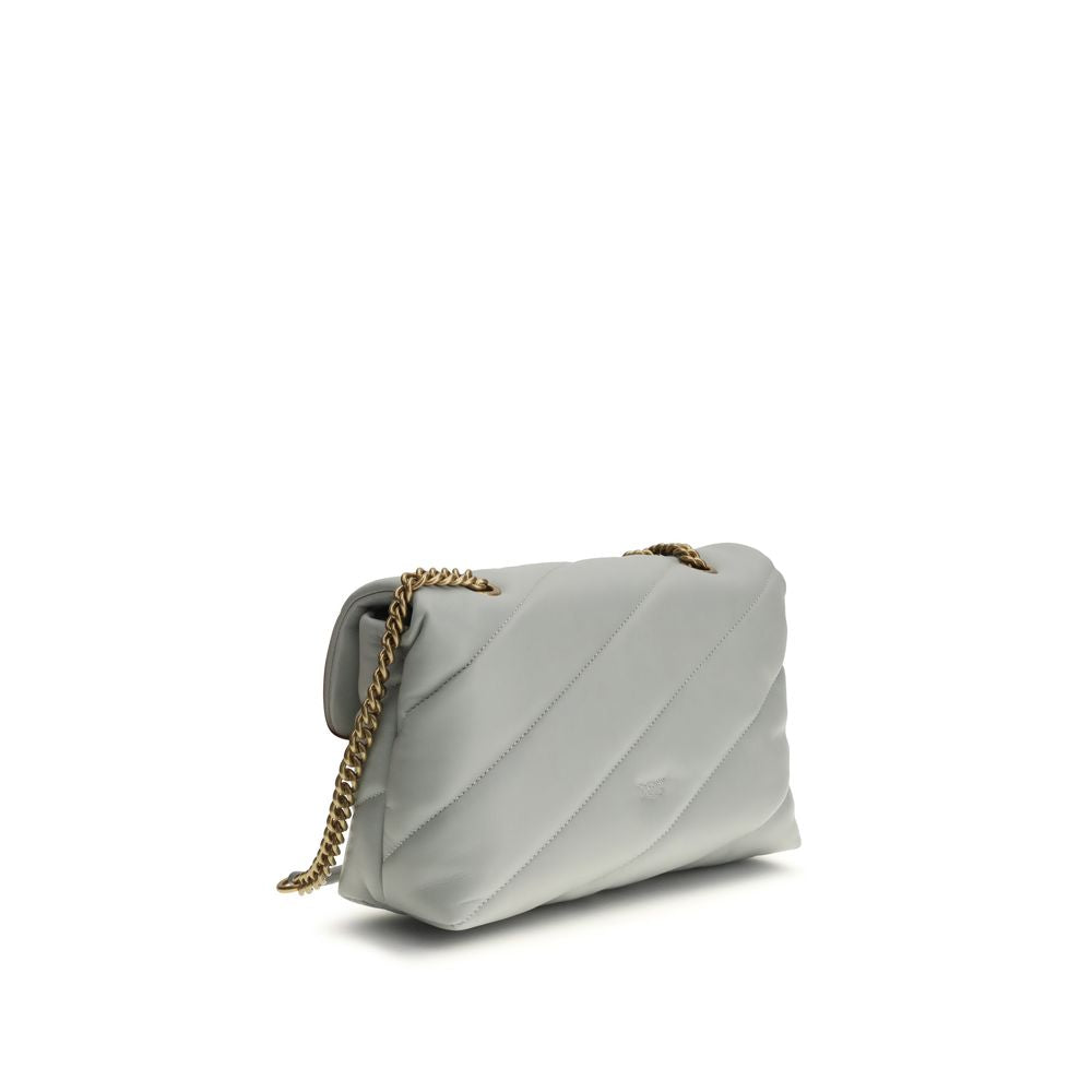 Gray Calf Leather Bos Taurus Shoulder Bag