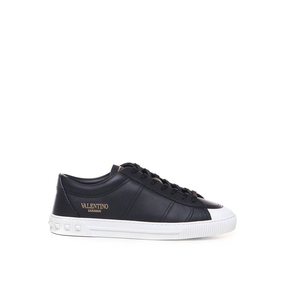 Black Calfskin Sneakers