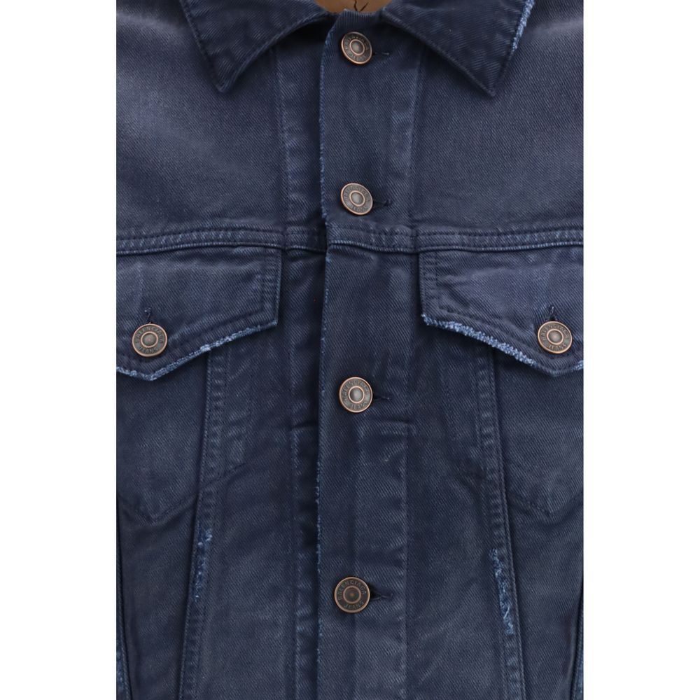 Blue Cotton Denim Jacket