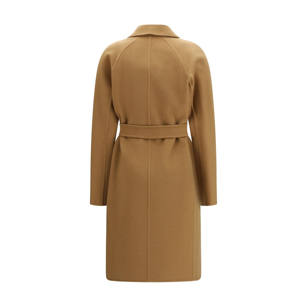 Purple Cashmere Coat