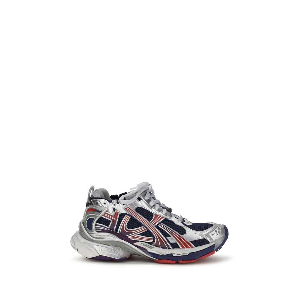 Gray Polypropylene Athletic Sneakers