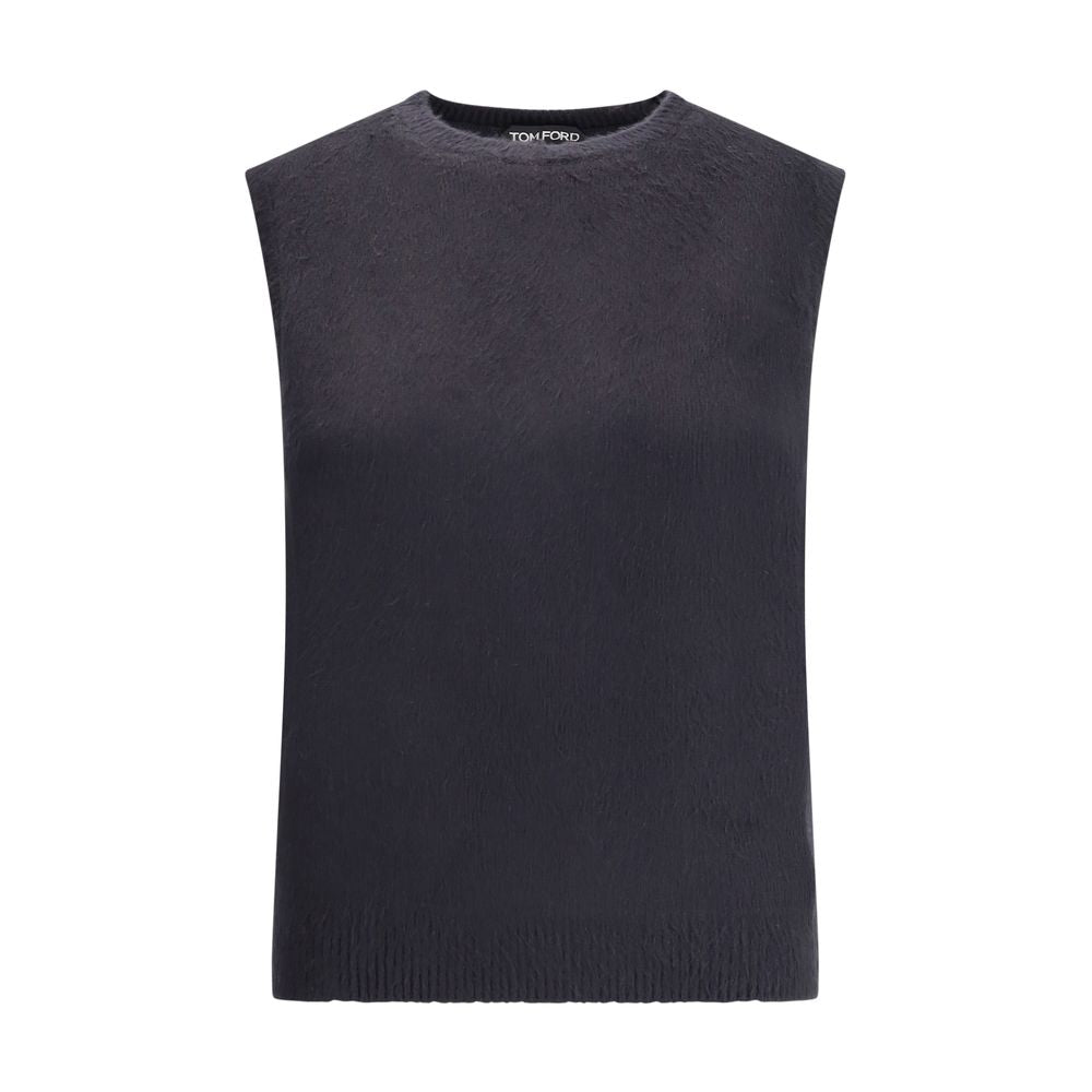 Black Silk Sweatshirt