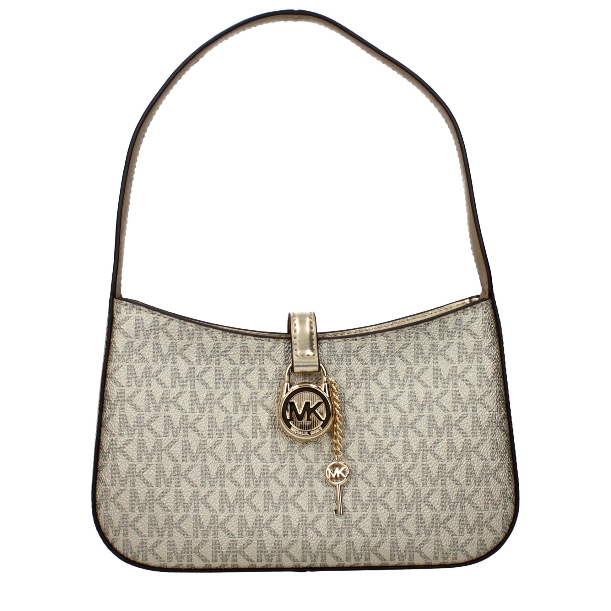 Gold Fabric Handbag
