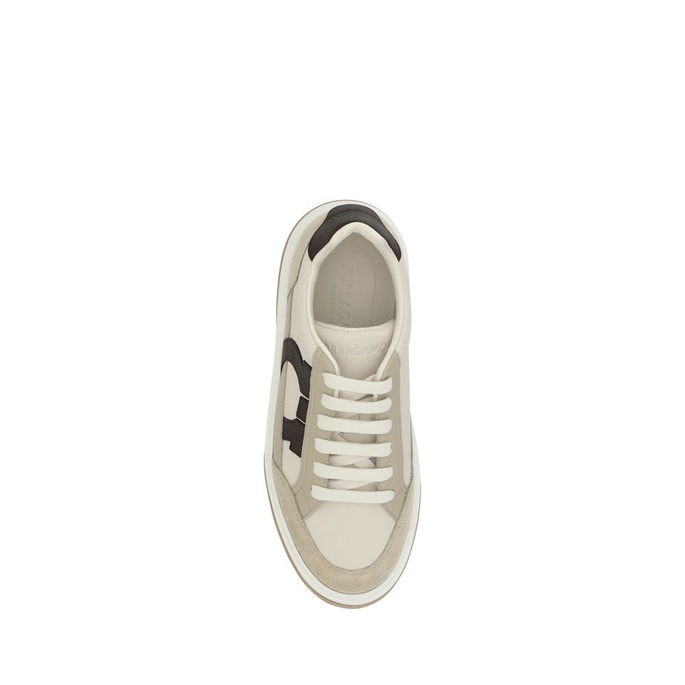 Multicolor Calf Leather Bos Taurus Platform Sneakers