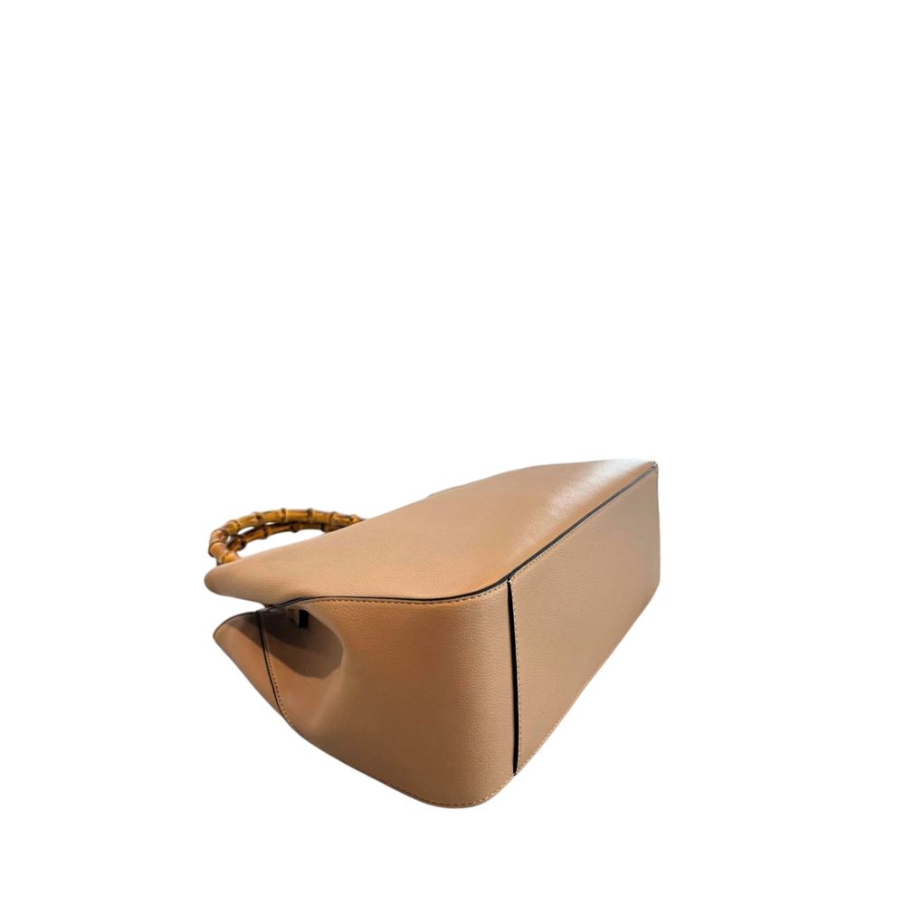 Brown PU Women Handbag