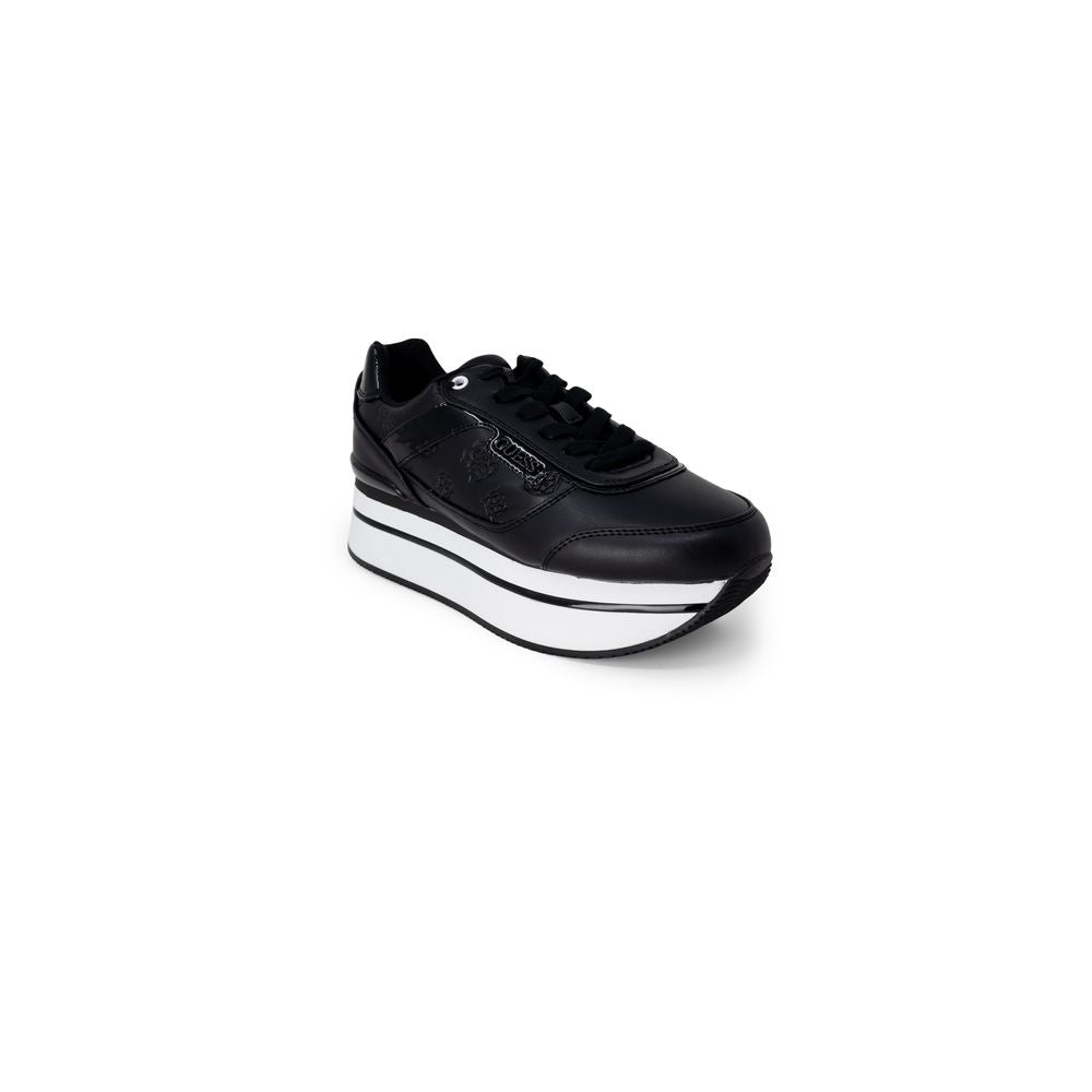 Black Polyethylene Chunky Sneakers