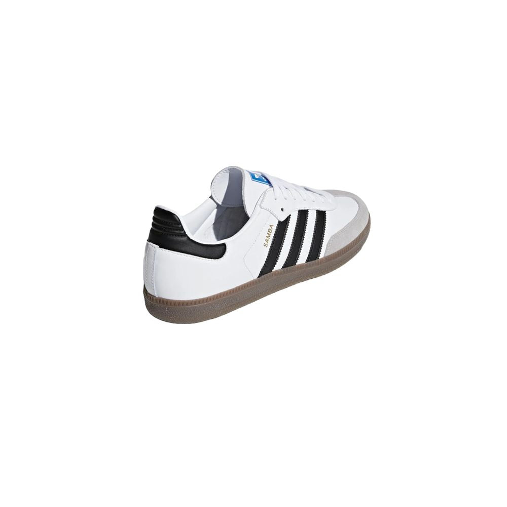 White Leather Athletic Sneakers