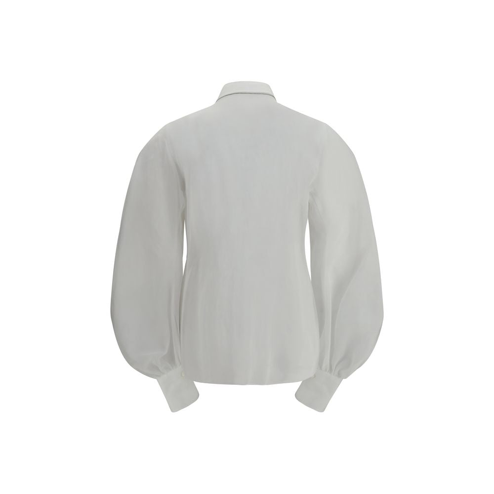 White Cotton Blouse