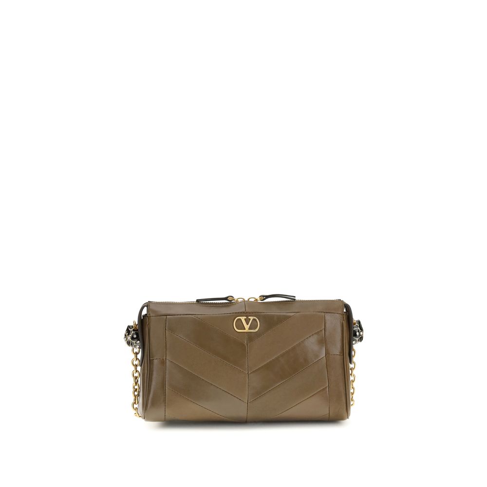 Brown Lamb Ovis Aries Aries Shoulder Bag
