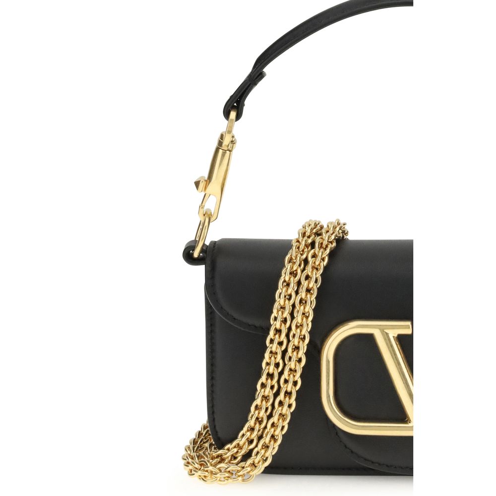 Black Calf Leather Bos Taurus Shoulder Bag