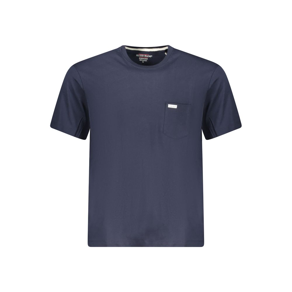 Blue Organic Cotton Men T-Shirt