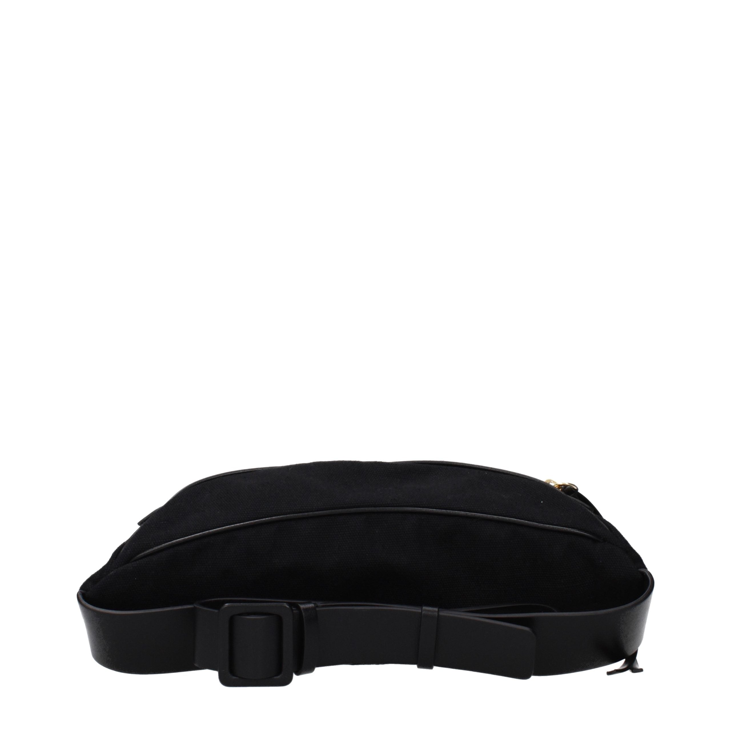 Black Fabric Backpack