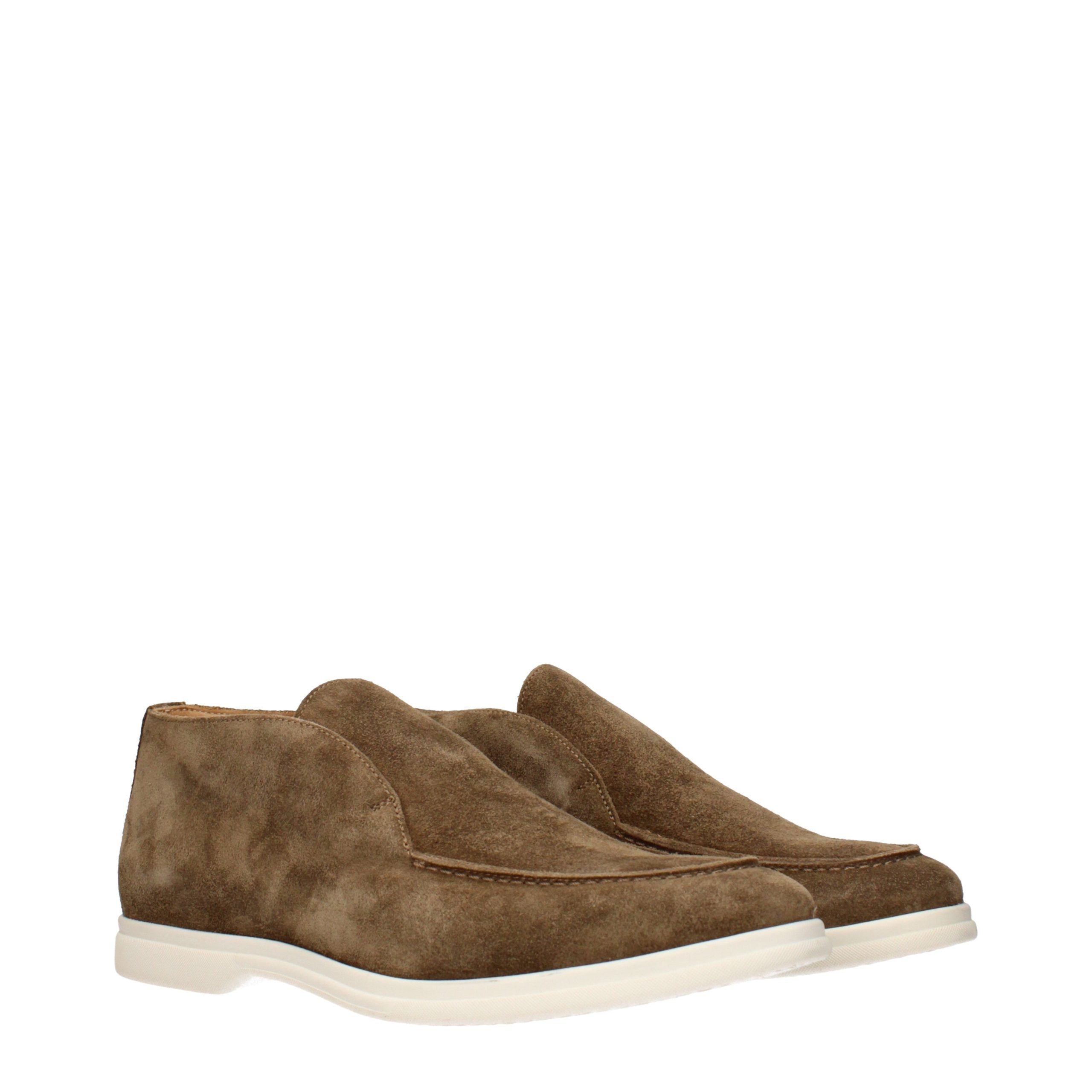Brown Leather Ankle Boots