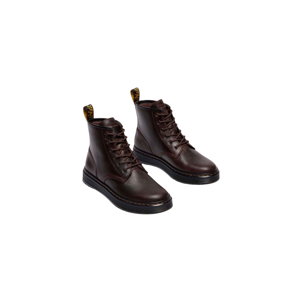 Brown Leather Athletic Sneakers