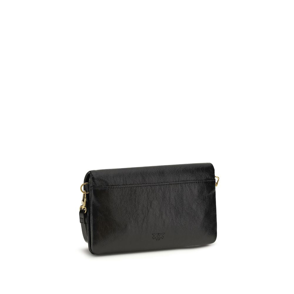 Black Calf Leather Bos Taurus Shoulder Bag