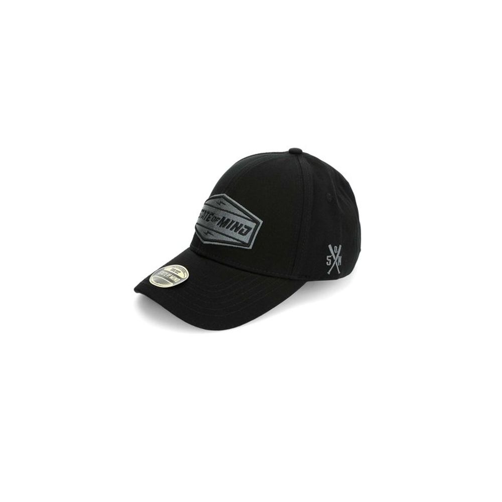 Black Cotton Cap (Baseball Hat)