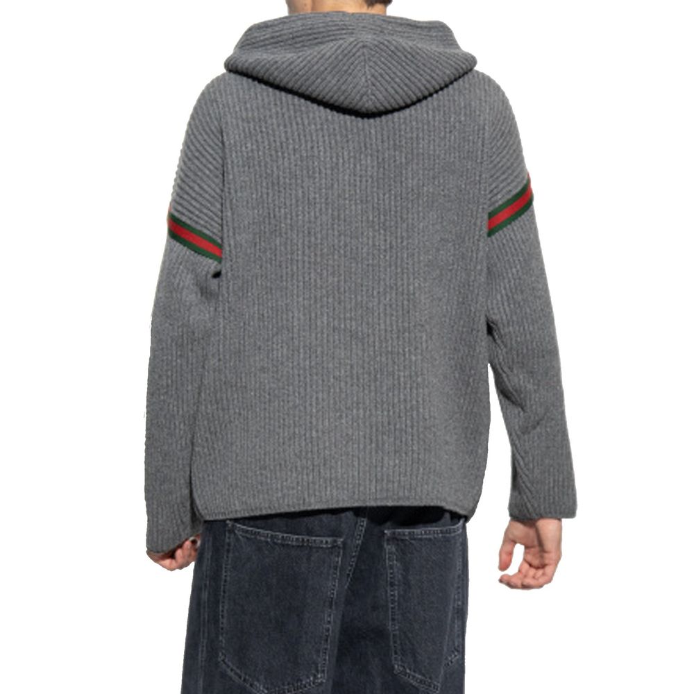 Gray Cashmere Sweatshirt
