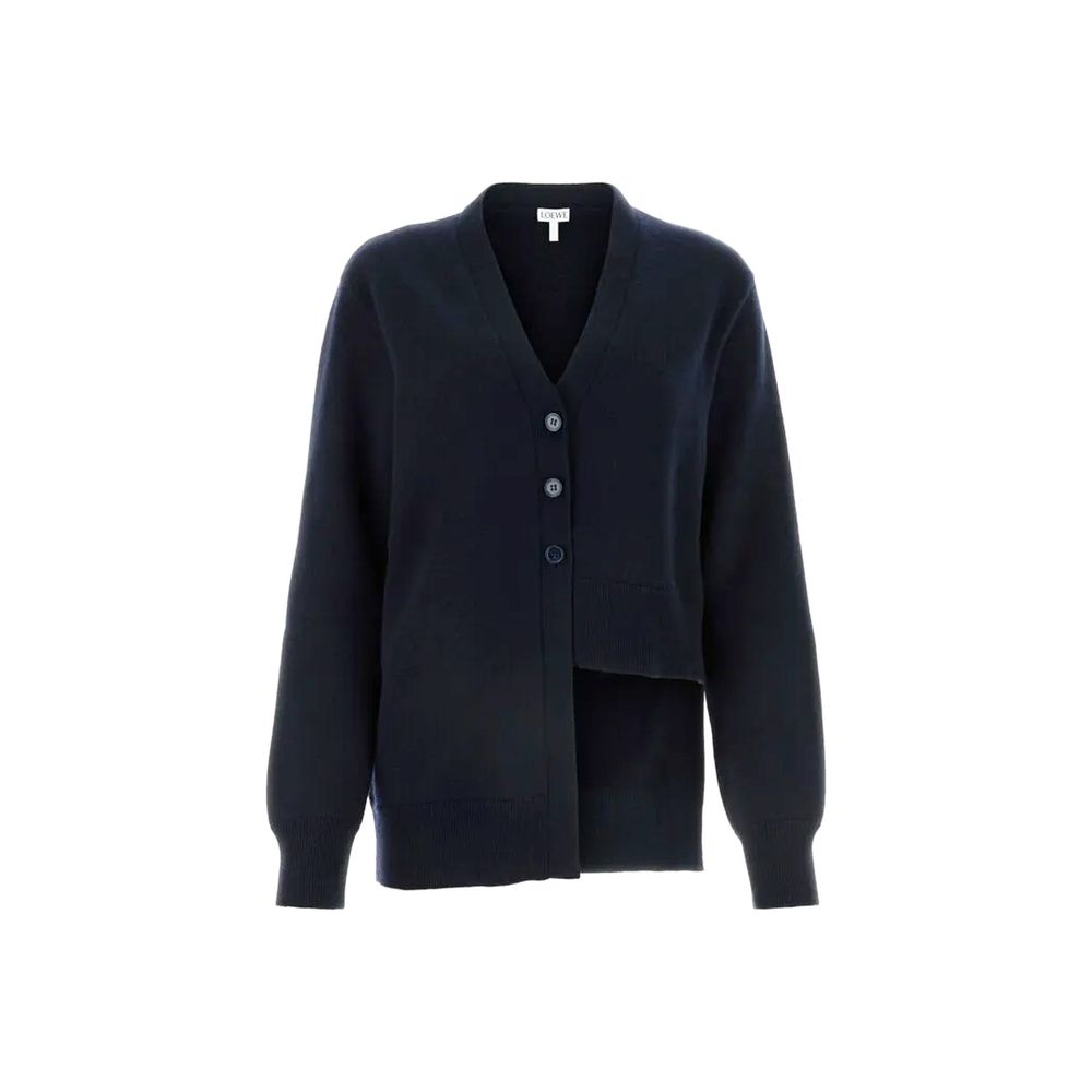 Blue Cashmere Cardigan