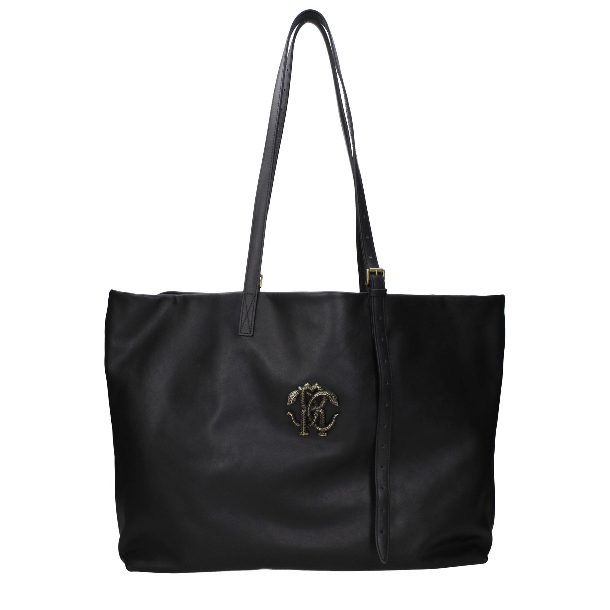 Black Leather Shoulder Bag