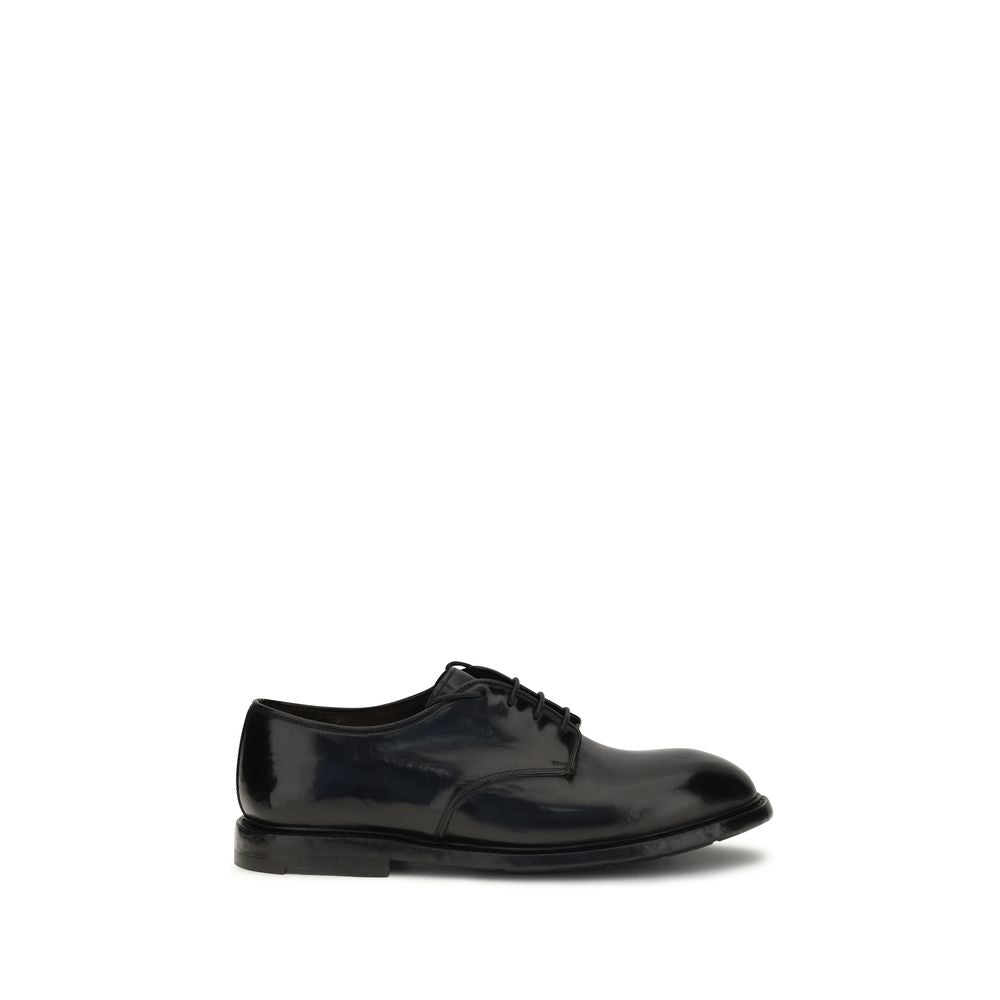 Black Calf Leather Bos Taurus Oxfords And Derbies