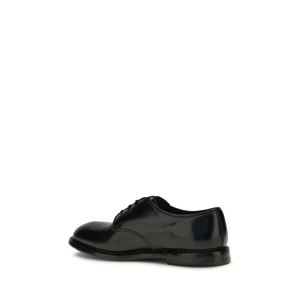 Black Calf Leather Bos Taurus Oxfords And Derbies