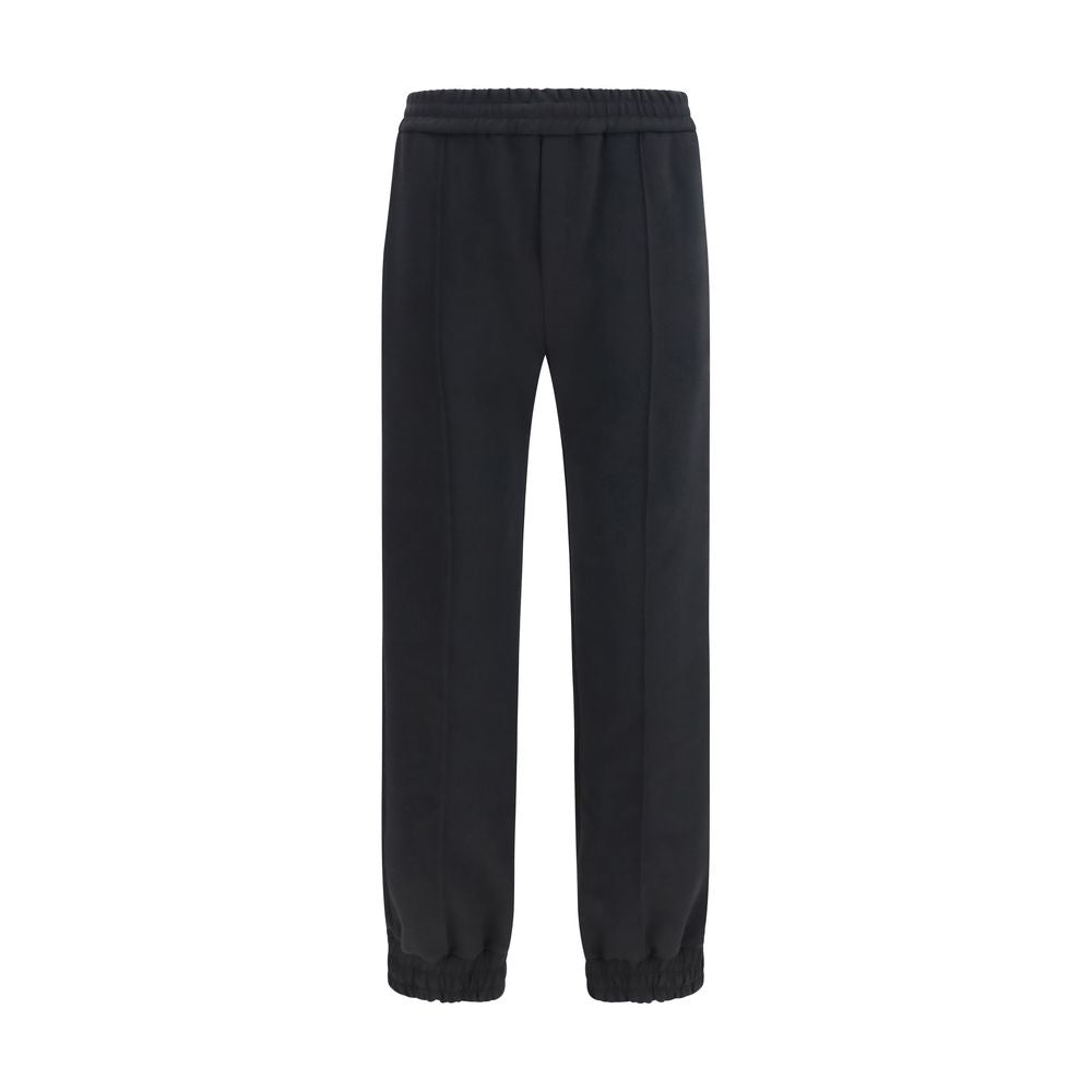 Black Cotton Joggers (Workout Pants)