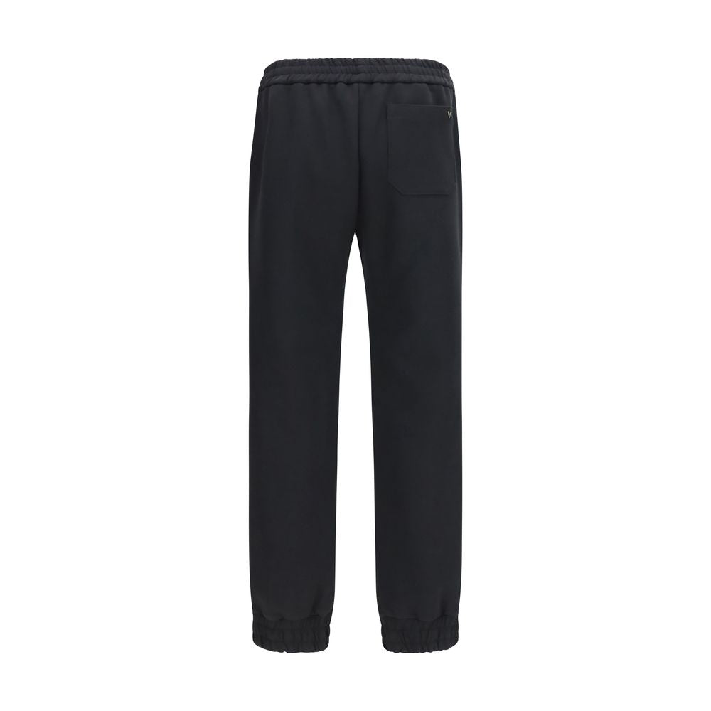 Black Cotton Joggers (Workout Pants)
