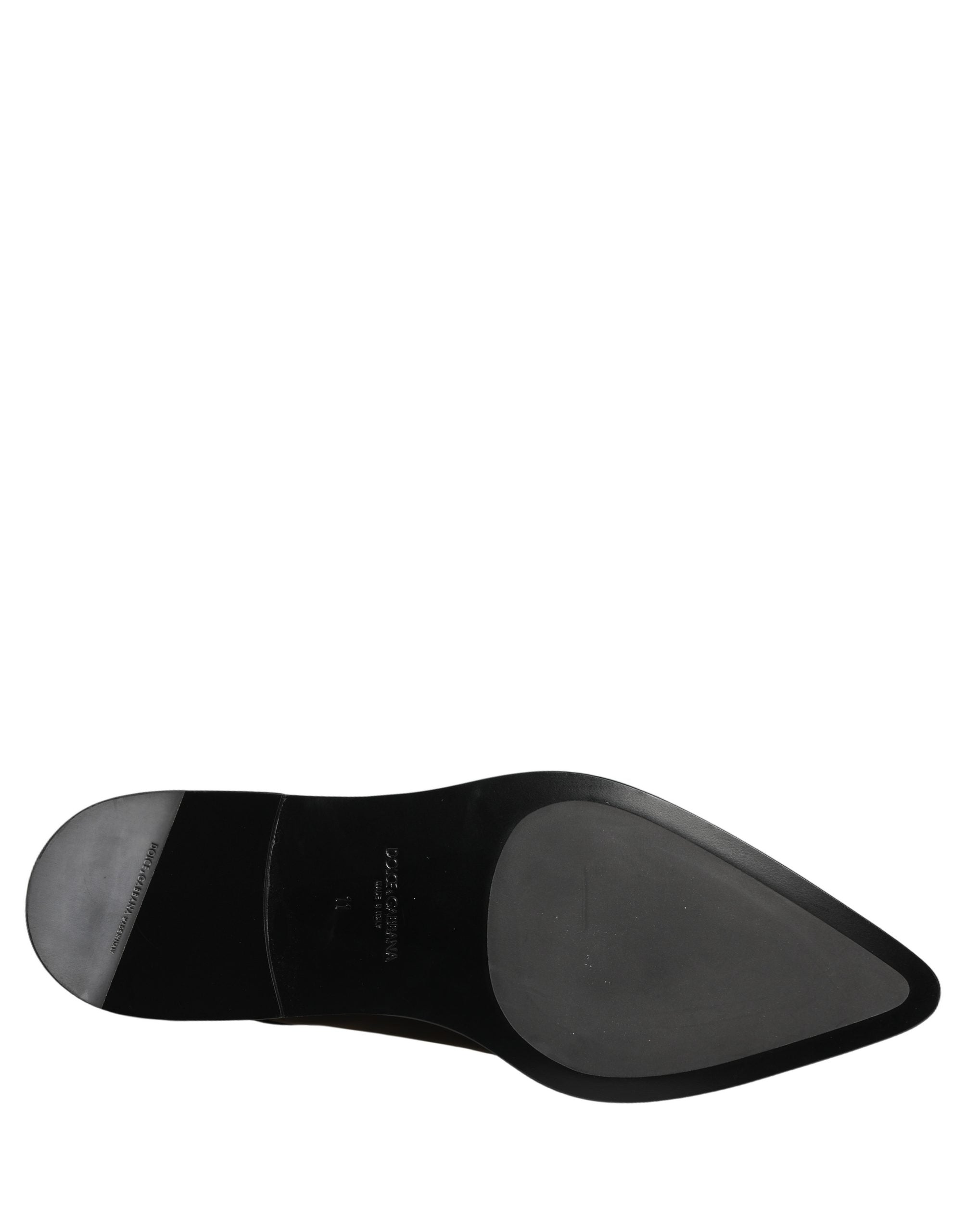 Black Leather Men Derby Dress Formal Shoes