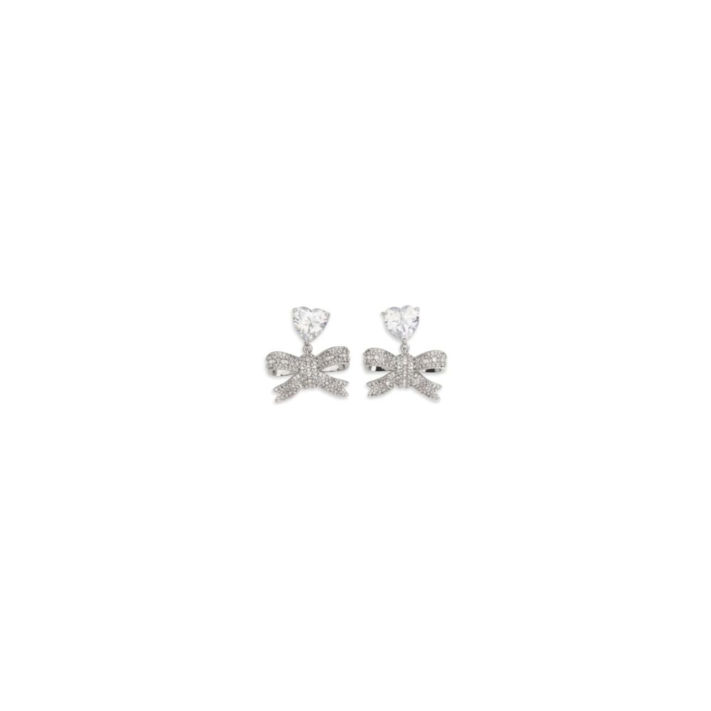 Silver Brass Earrings