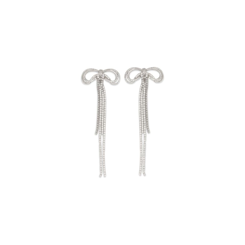 Silver Brass Earrings