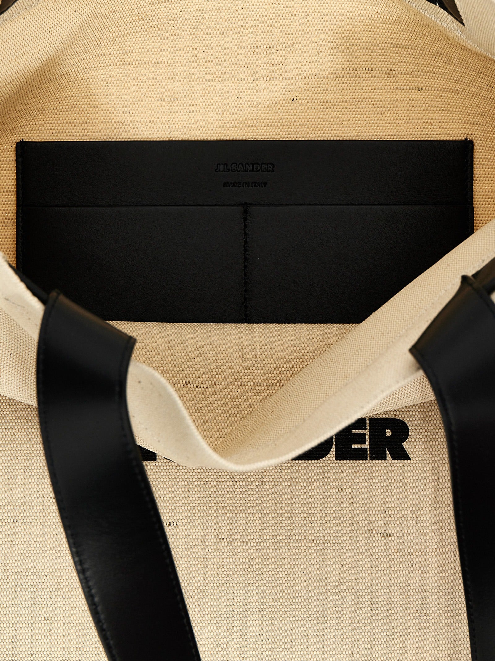 Bicolor Jute Tote Bag