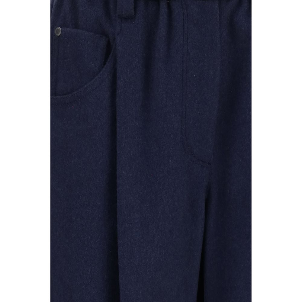 Blue Wool Oves Aries Pants