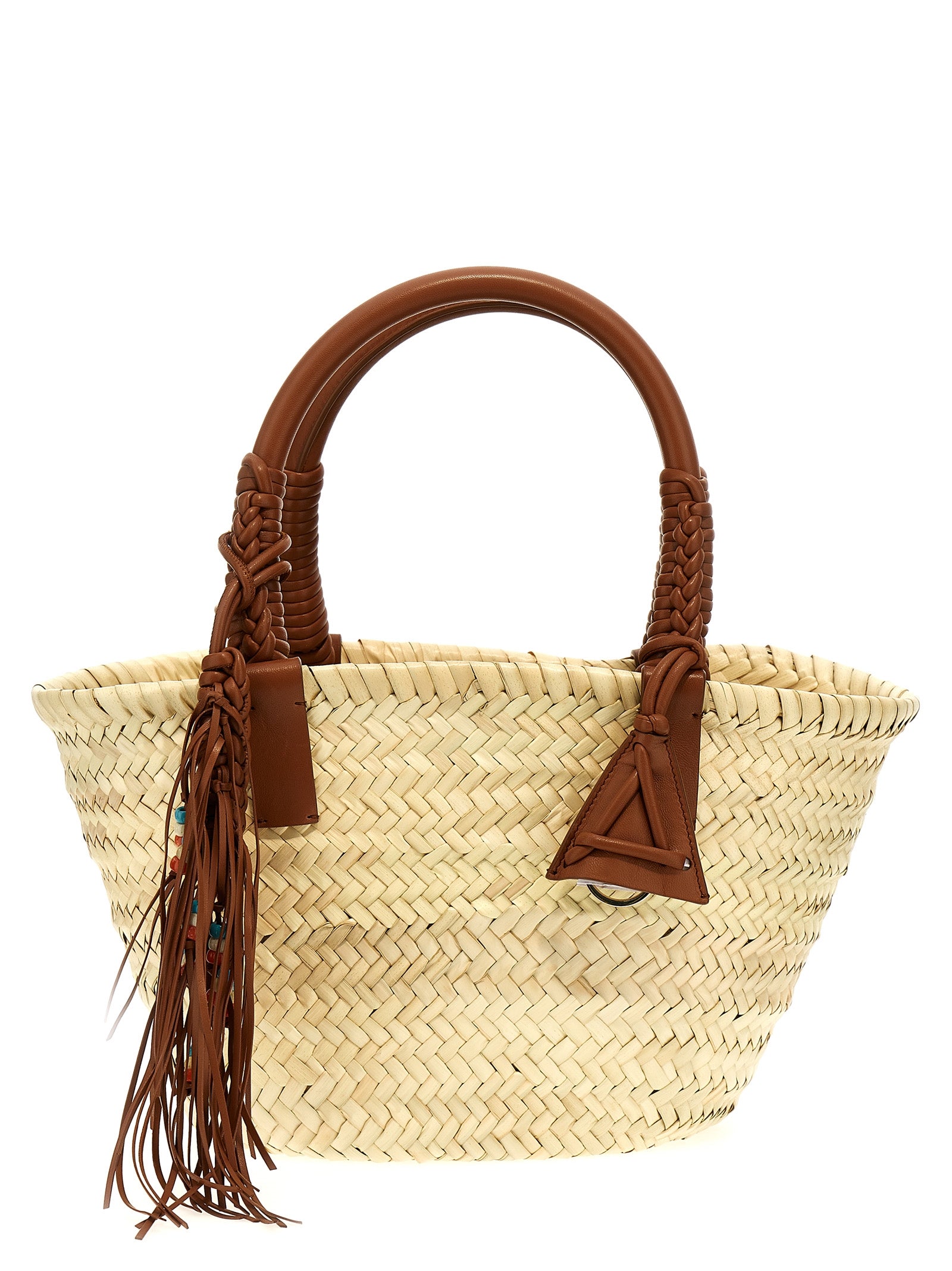 Brown Marabou Handbag