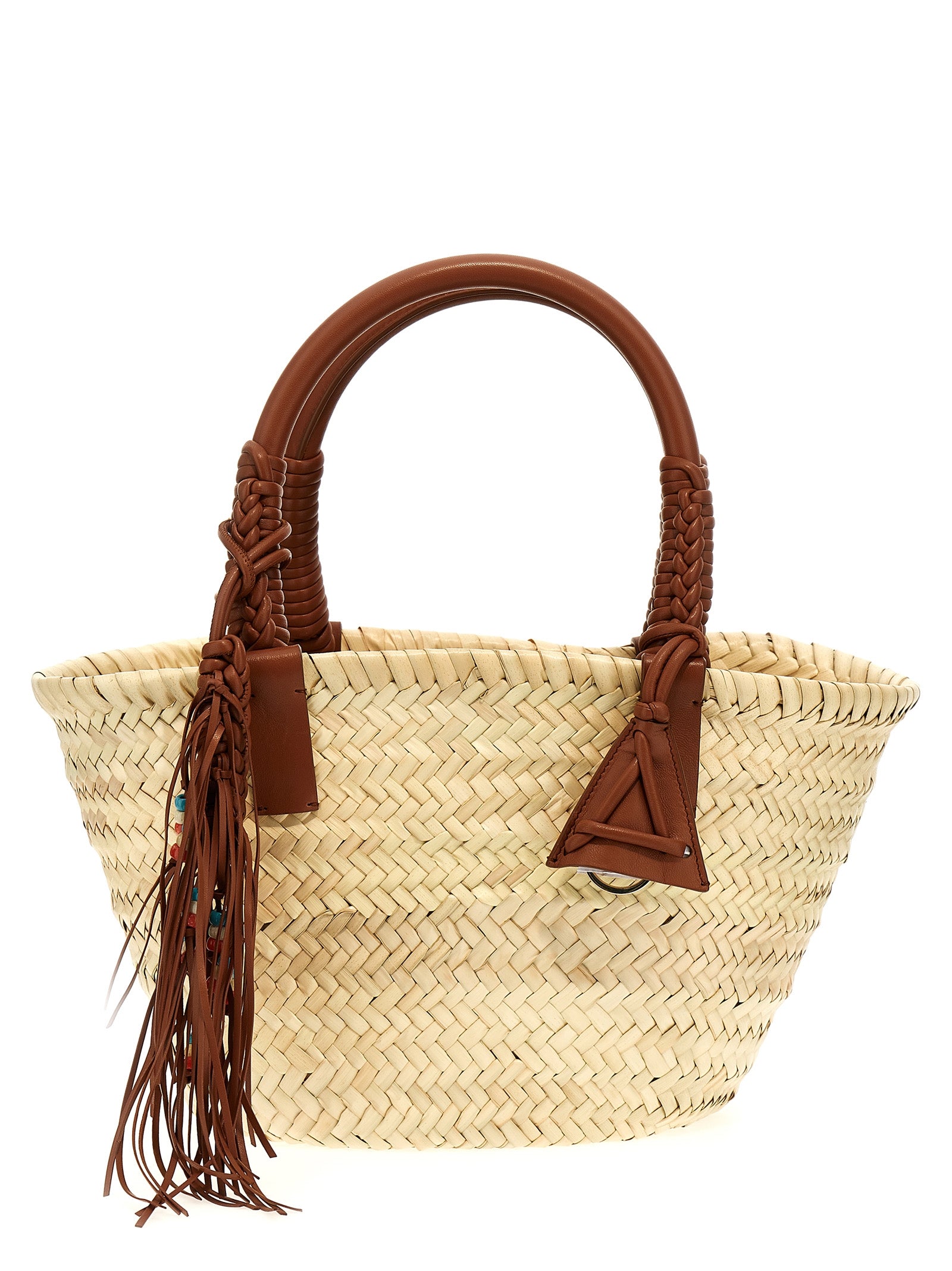 Brown Marabou Handbag
