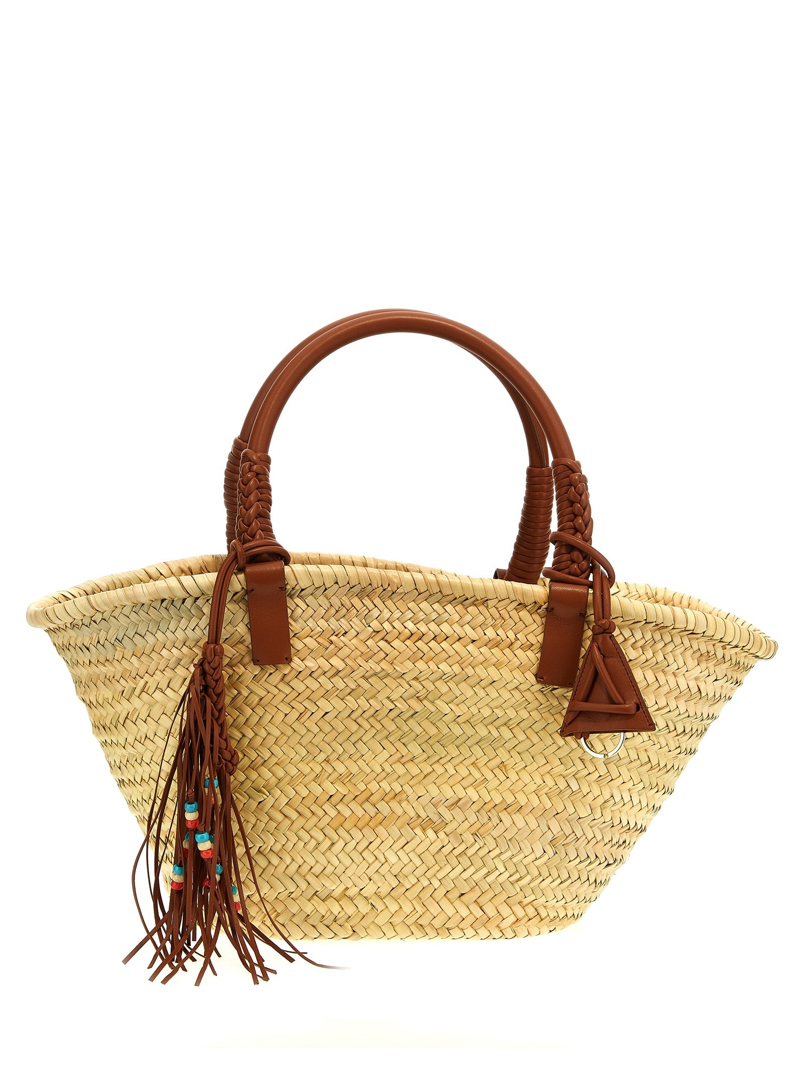 Brown Marabou Handbag