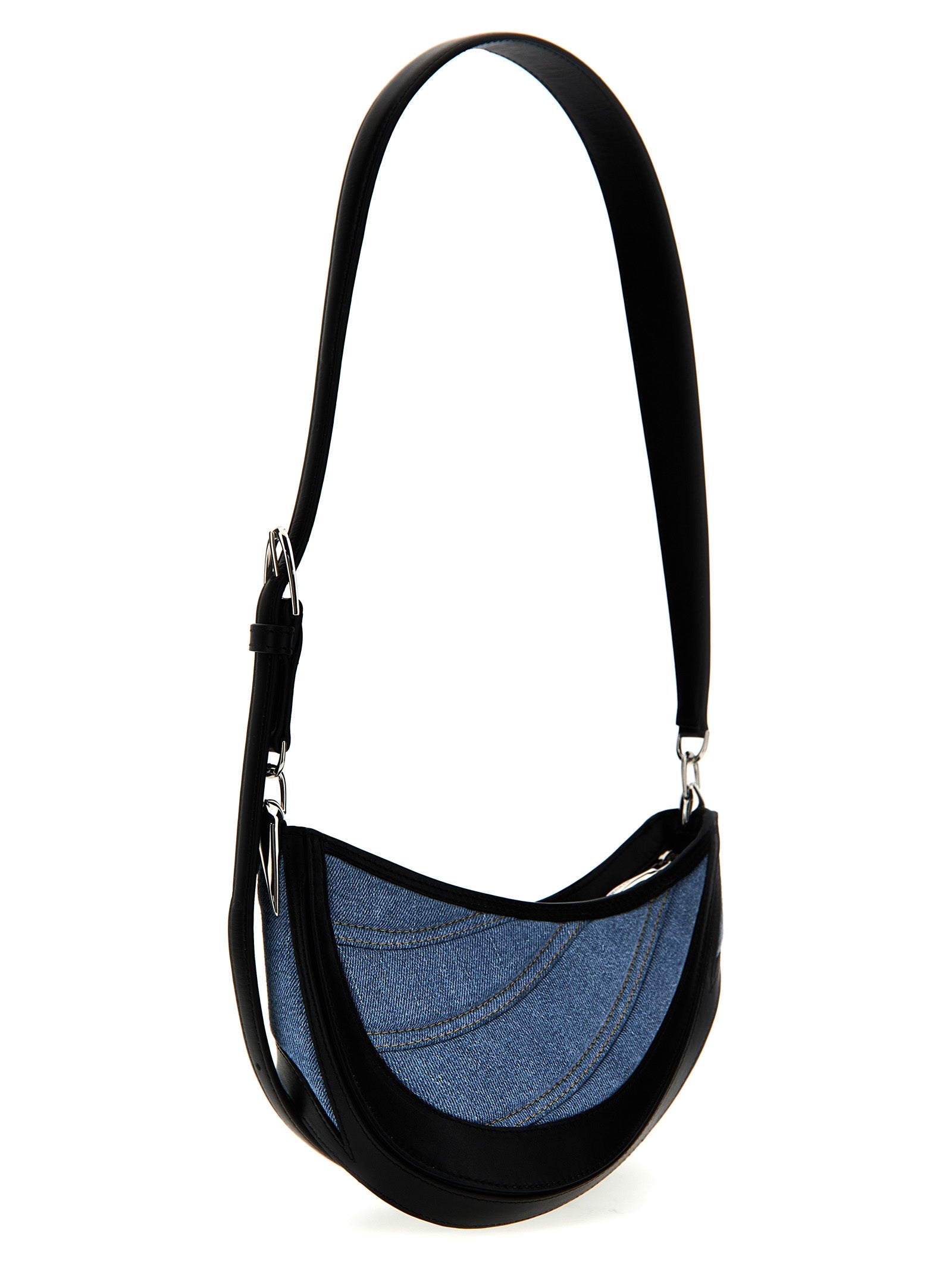 Multicolor Calfskin Shoulder Bag