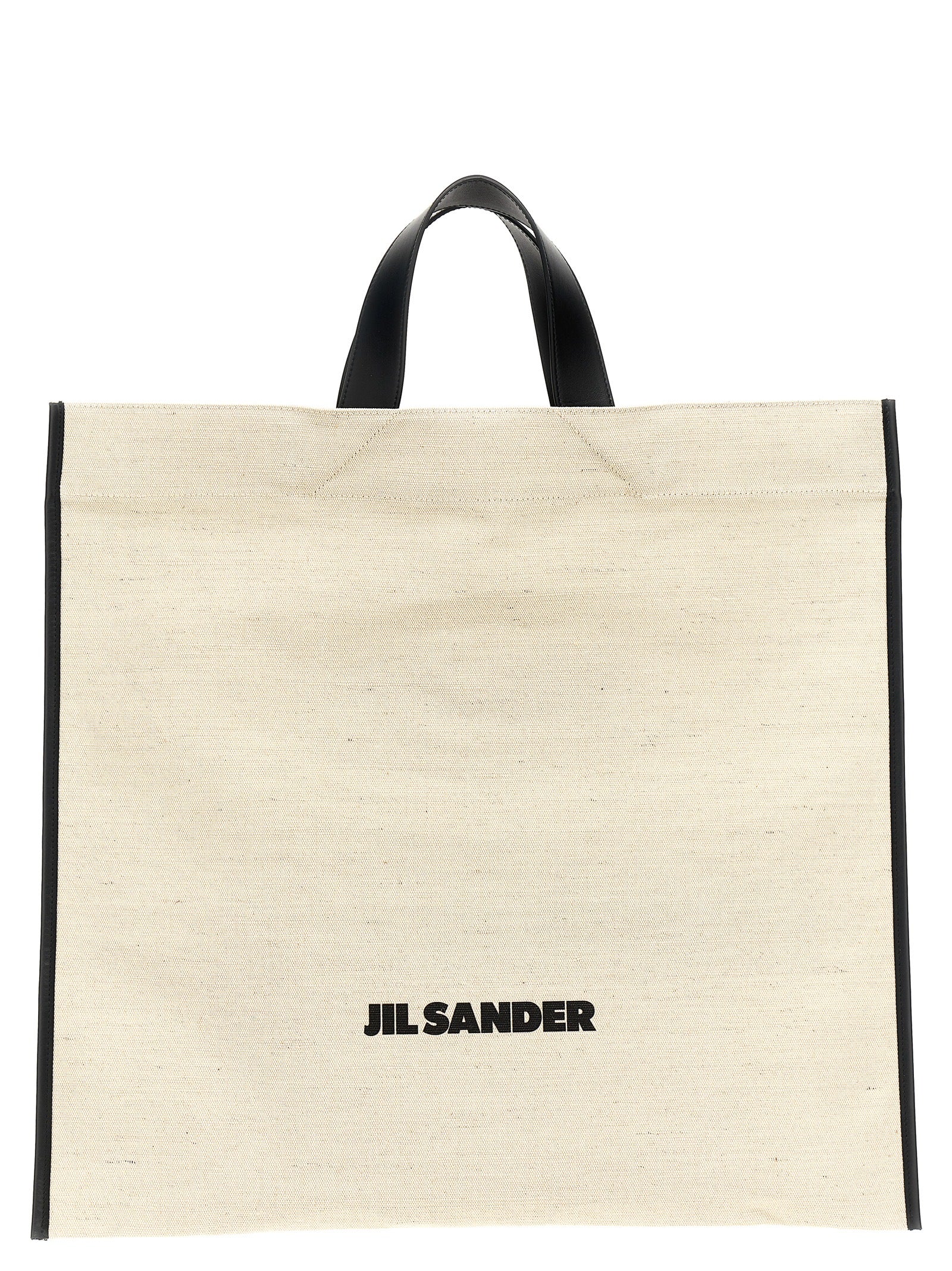 Bicolor Jute Tote Bag
