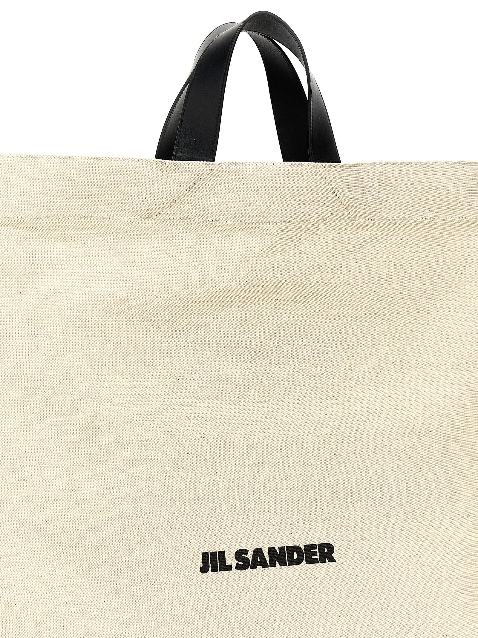 Bicolor Jute Tote Bag
