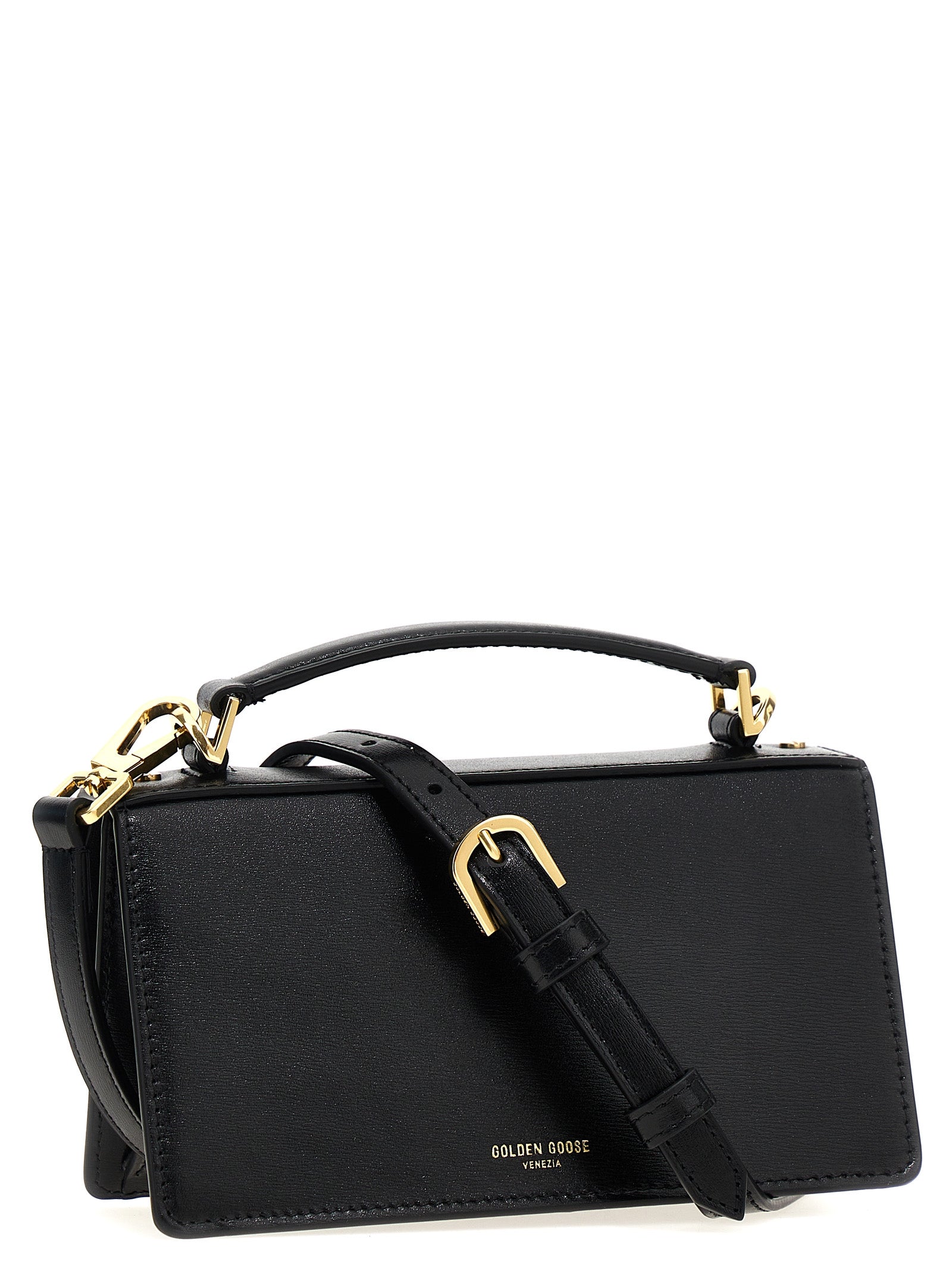 Black Cowhide Handbag