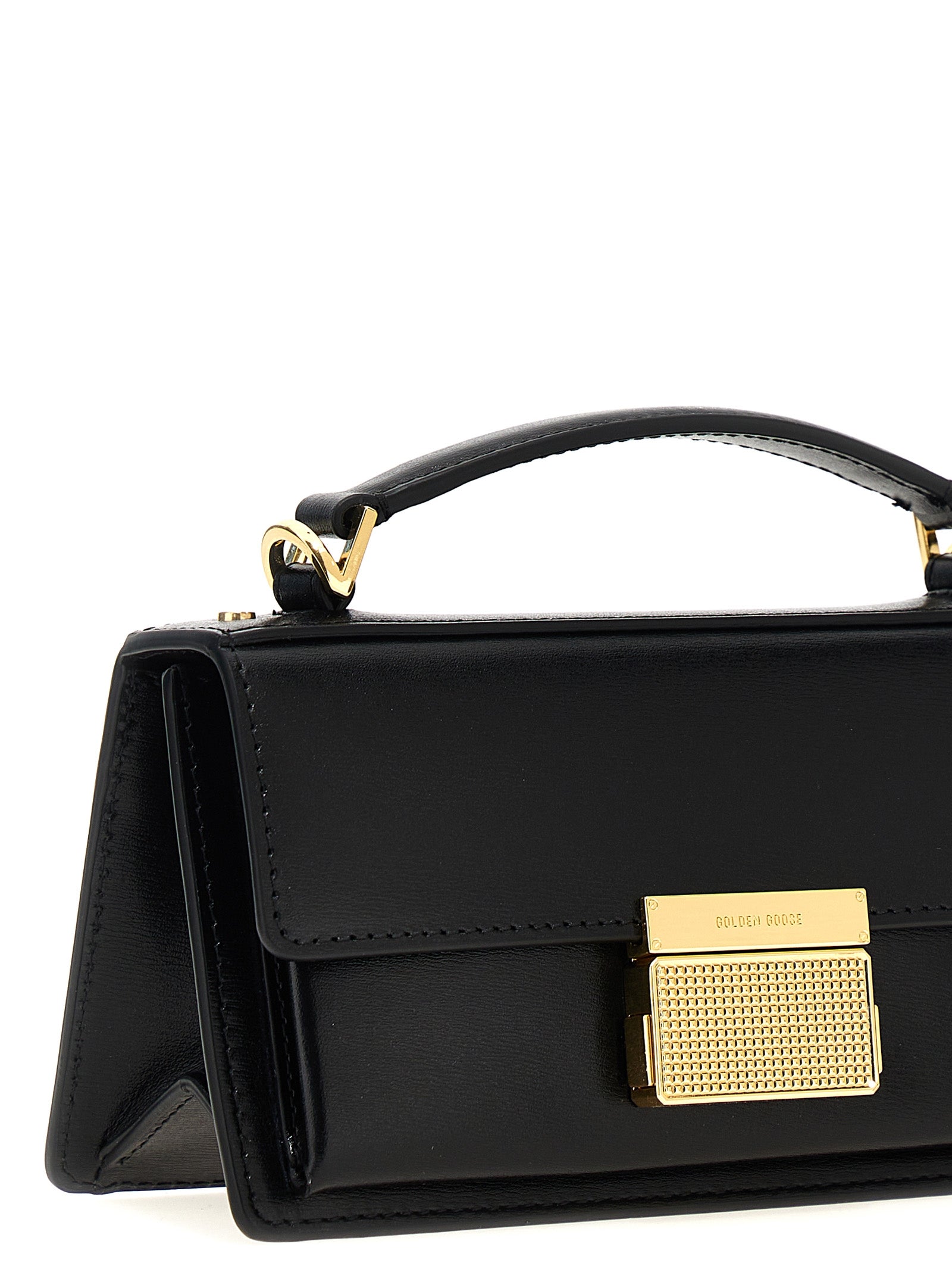 Black Cowhide Handbag