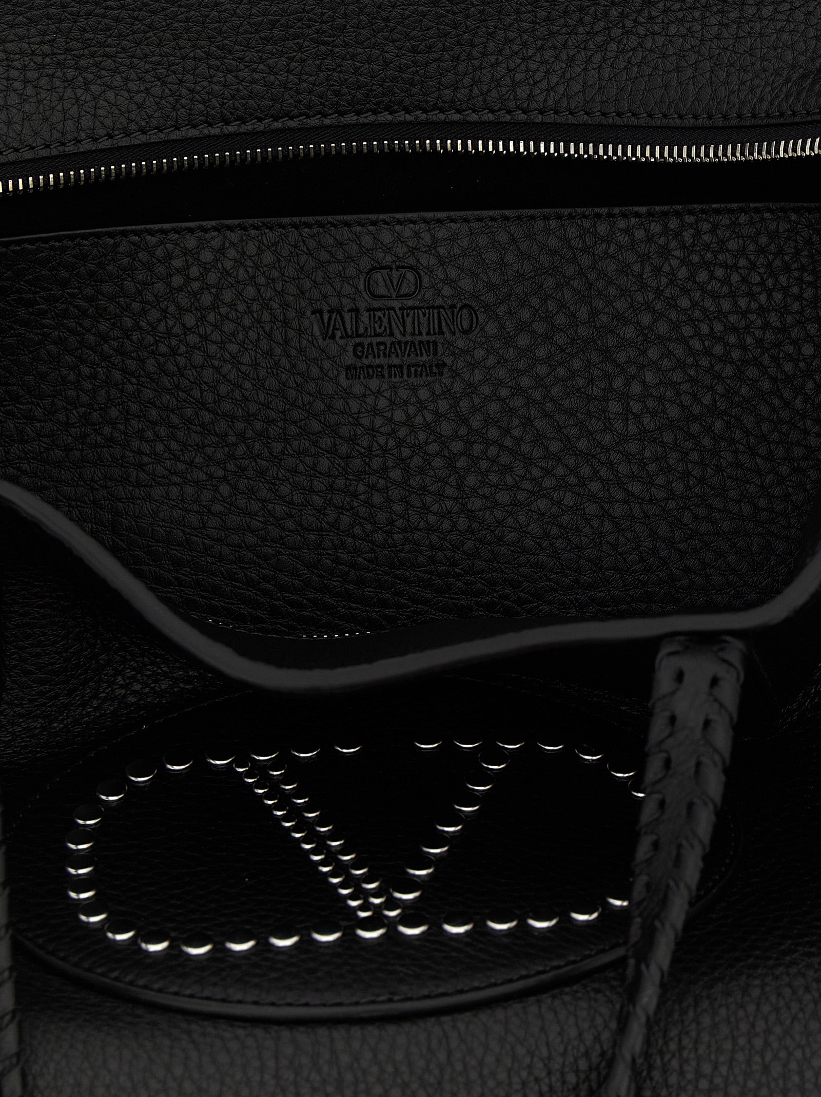 Black Calfskin Tote Bag