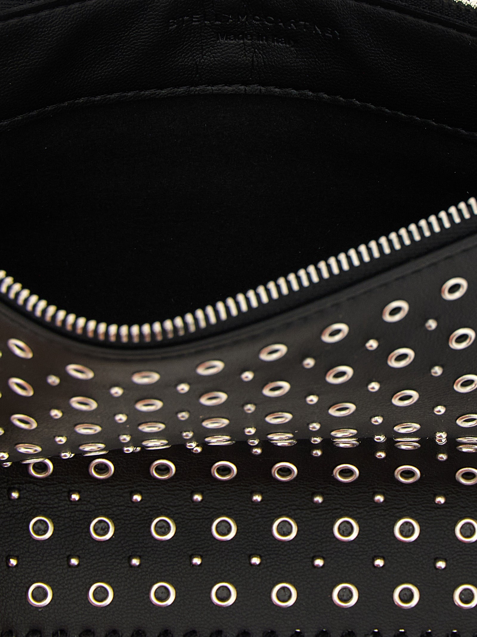 Black Polyester Shoulder Bag