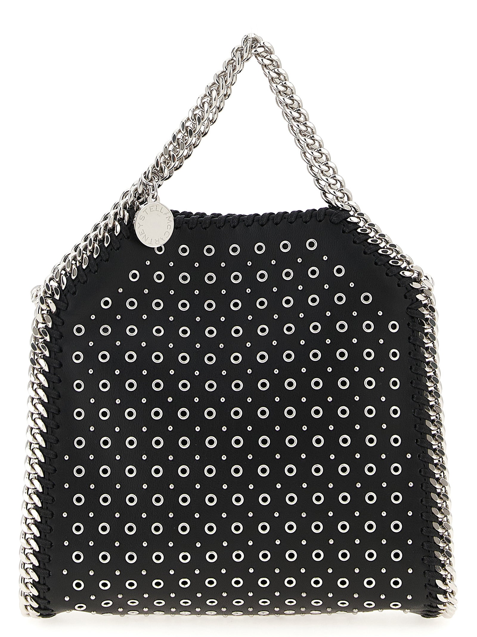 Black Polyester Handbag